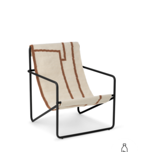 Chaise Enfants du Désert - Noir/Forme