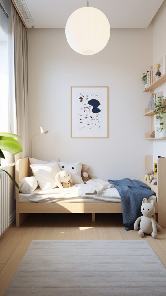 small juvenile bedroom arrangement (1)